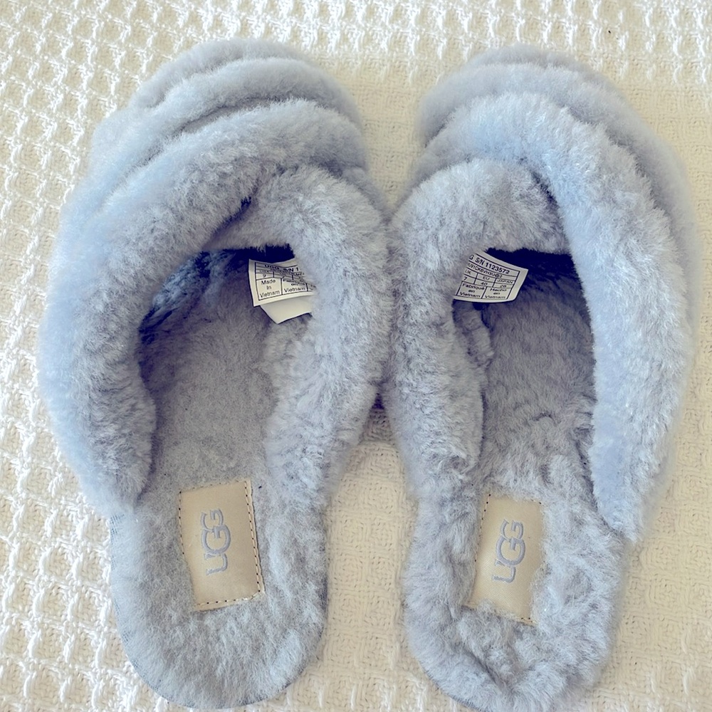 *NEW* UGG Baby Blue Slippers size 9